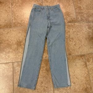 Good American Side Slit Jeans